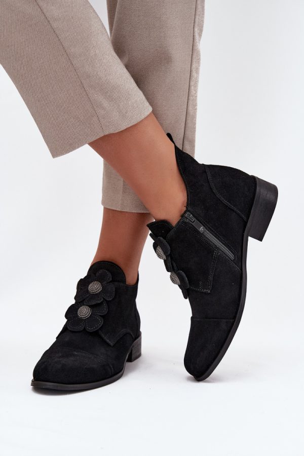 black Half shoes model 216986 Step in style
