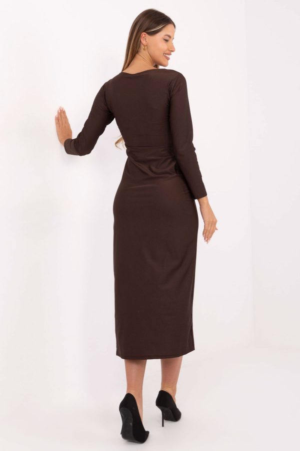brown Evening dress model 217008 Italy Moda