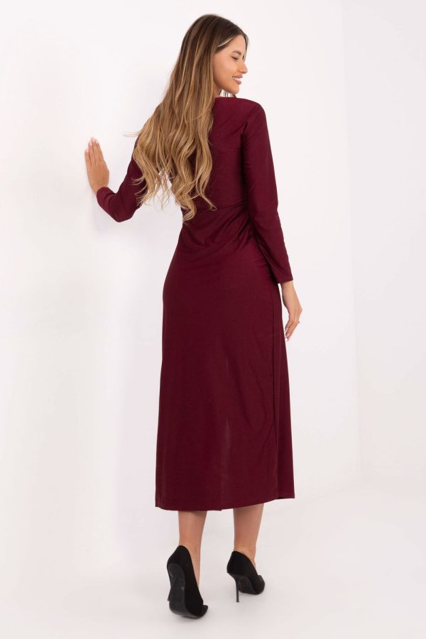 red Evening dress model 217009 Italy Moda