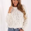 Beige Jumper in Sweaters, Pullovers, Jumpers, Turtlenecks, Boleros, Shrugs with Lana, Polyacrylic, Polyamide and Viscose