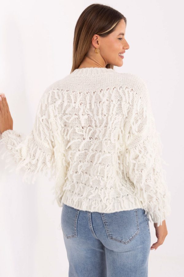 Beige Jumper in Sweaters, Pullovers, Jumpers, Turtlenecks, Boleros, Shrugs with Lana, Polyacrylic, Polyamide and Viscose