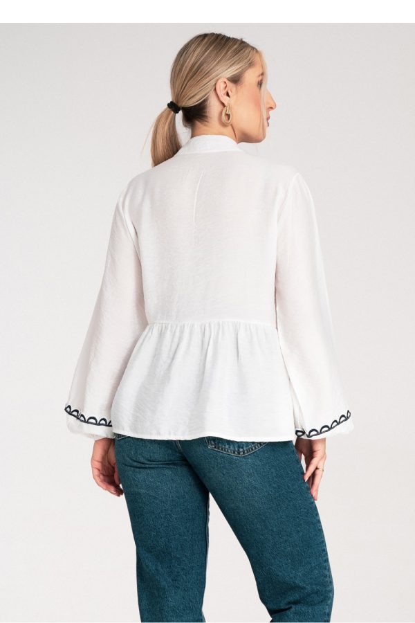 white Blouse model 217067 Figl