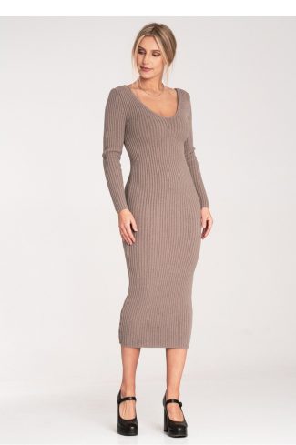 beige Daydress model 217085 Figl