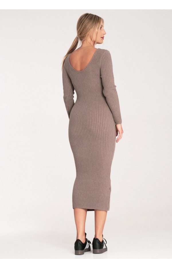 beige Daydress model 217085 Figl