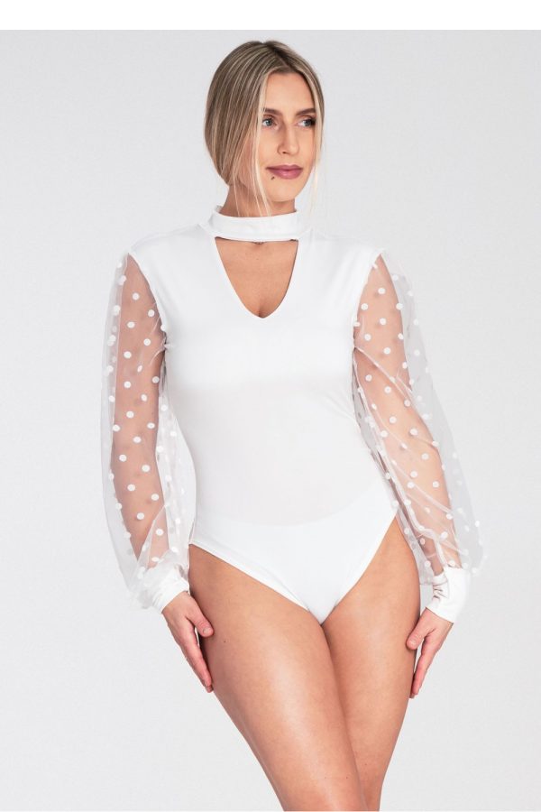 White Shapewear Body in Shapewear Bodies For Women with Spandex and Polyester