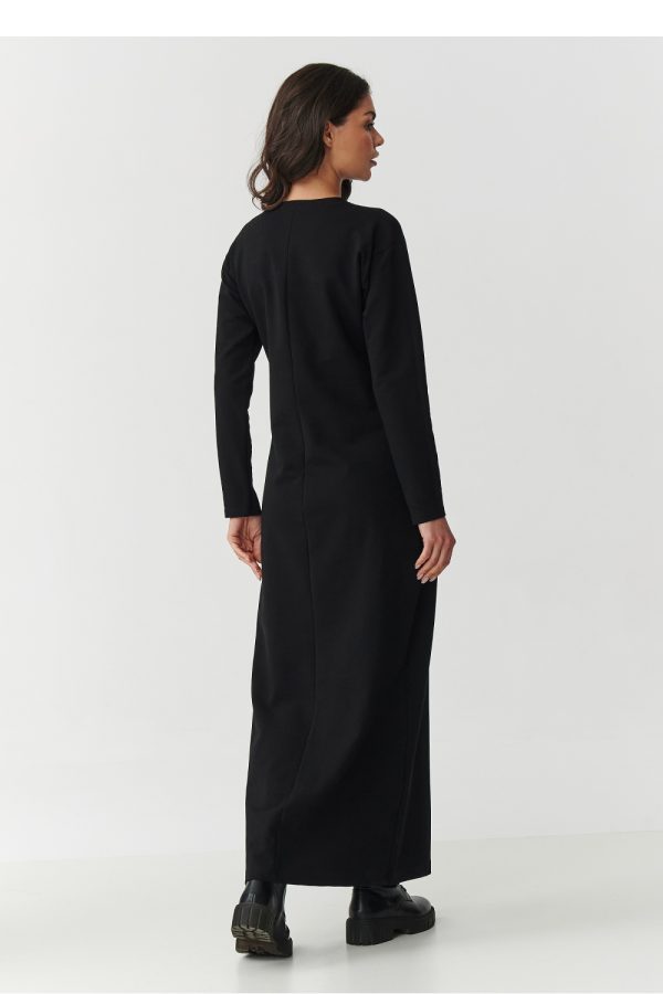 Black Daydress in Day Dresses with Cotton and Spandex
