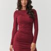 Red Daydress.Spandex and Viscose