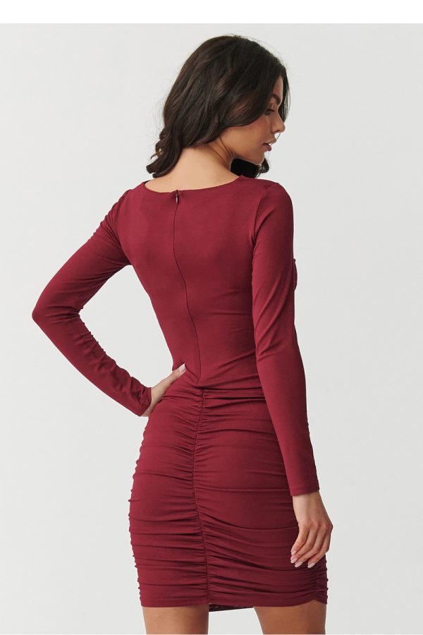 Red Daydress.Spandex and Viscose