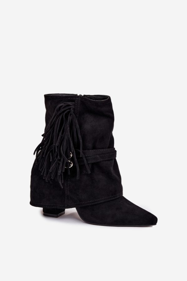 black Heel boots model 217179 Step in style