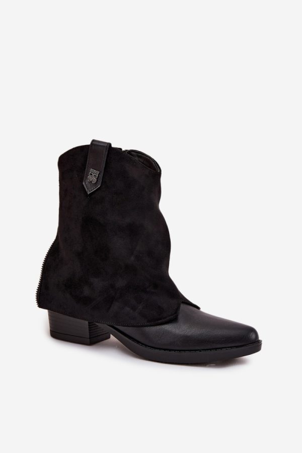 black Heel boots model 217192 Step in style