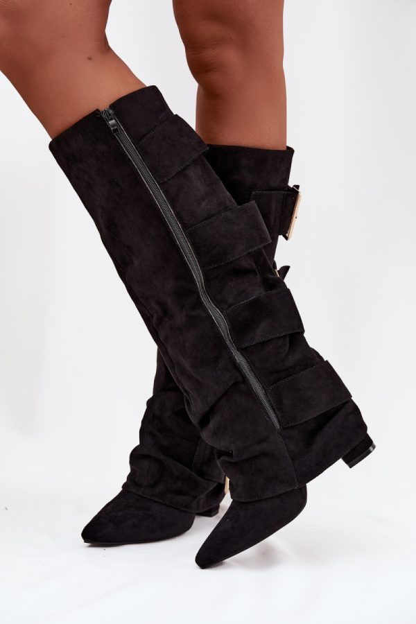 black Heel boots model 217203 Step in style