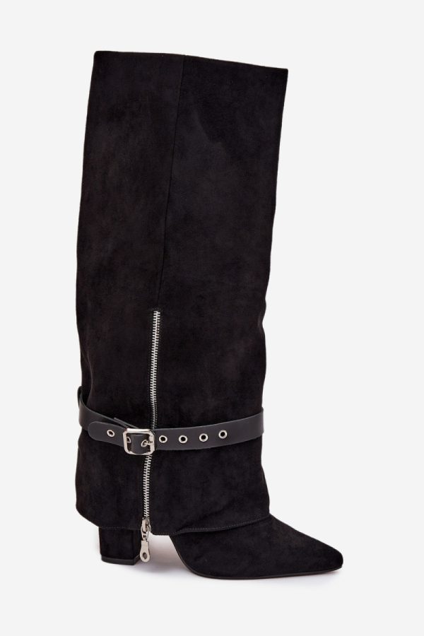 black Heel boots model 217211 Step in style