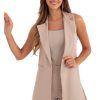 beige Gilet model 217234 Rue Paris