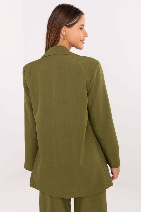 Green Jacket in Jackets, Vests For Women with Spandex and Polyester