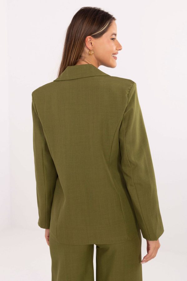 Green Jacket in Jackets, Vests For Women with Spandex and Polyester