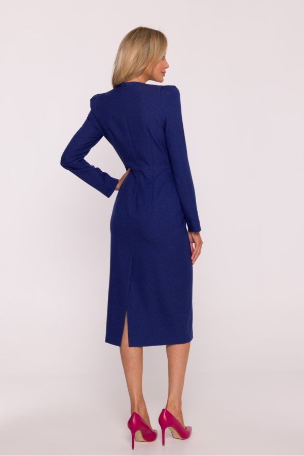 Blue Daydress in Day Dresses with Spandex and Polyester
