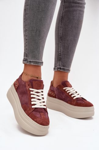 violet Sport Shoes model 217467 Step in style