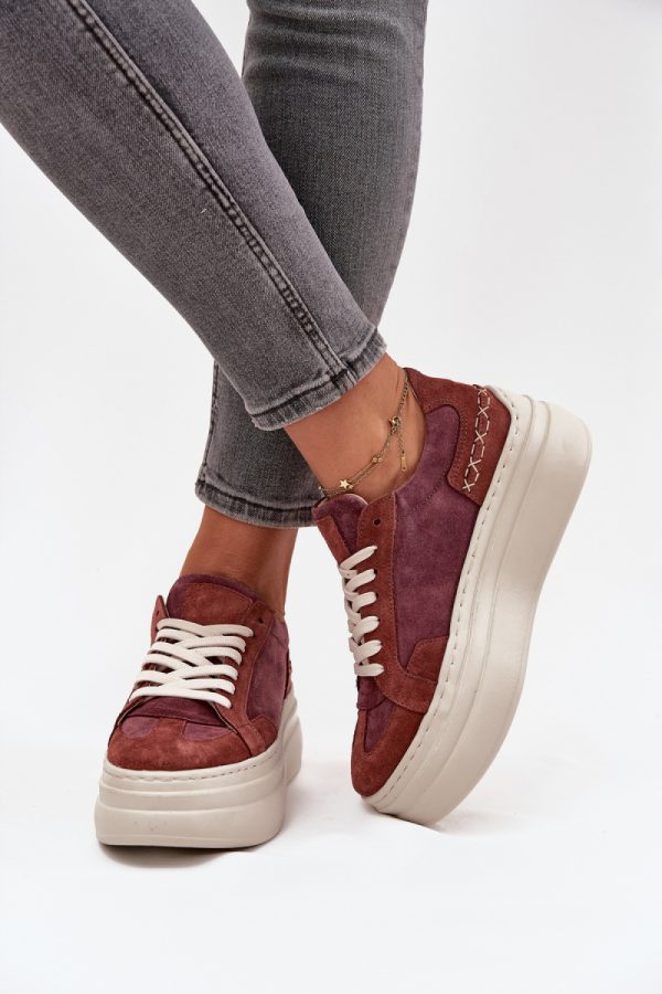 violet Sport Shoes model 217467 Step in style