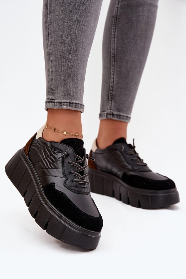 black Sport Shoes model 217468 Step in style