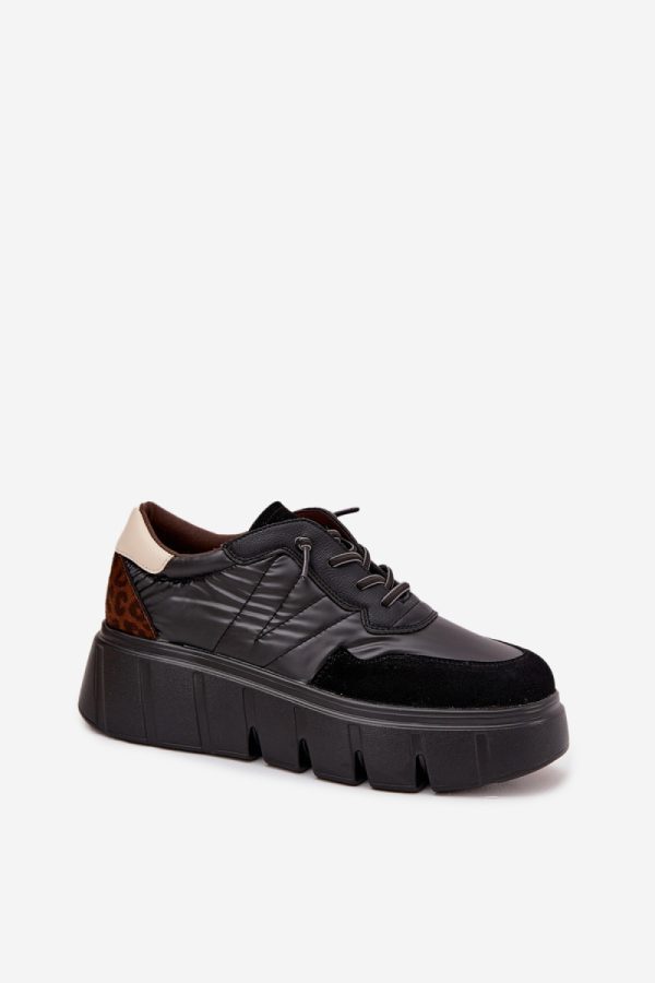 black Sport Shoes model 217468 Step in style
