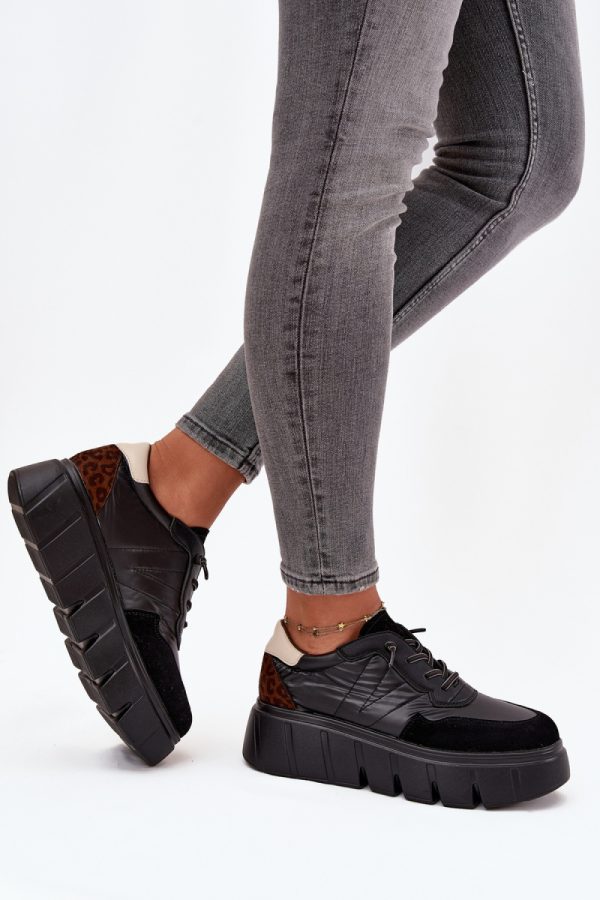 black Sport Shoes model 217468 Step in style