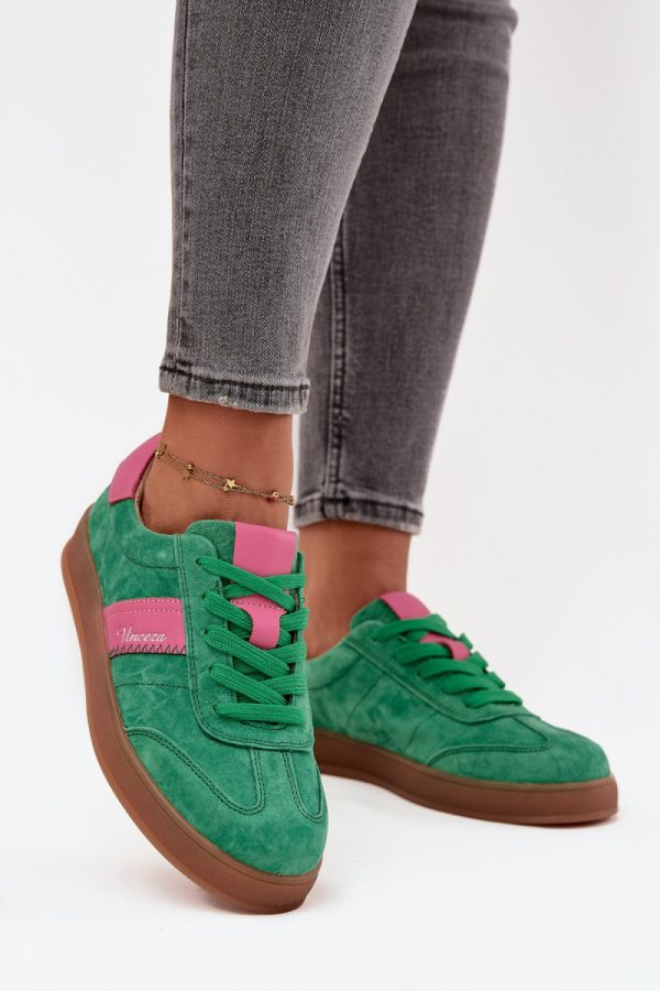 green Sport Shoes model 217471 Step in style