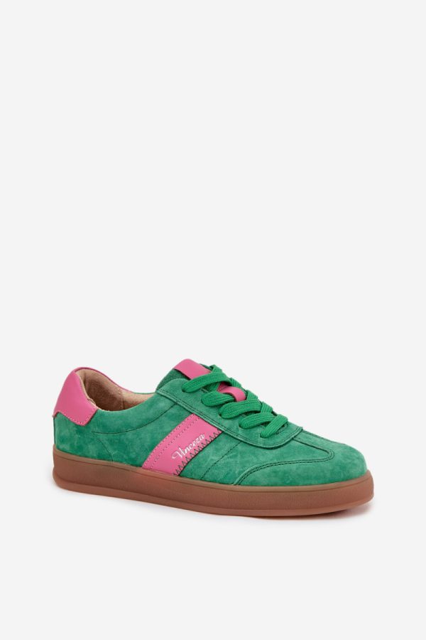 green Sport Shoes model 217471 Step in style
