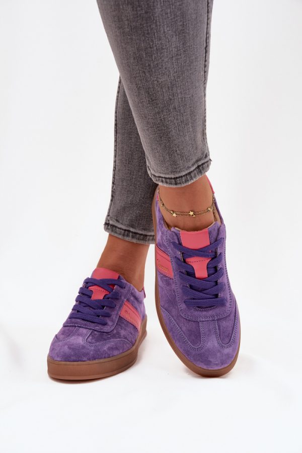 violet Sport Shoes model 217472 Step in style