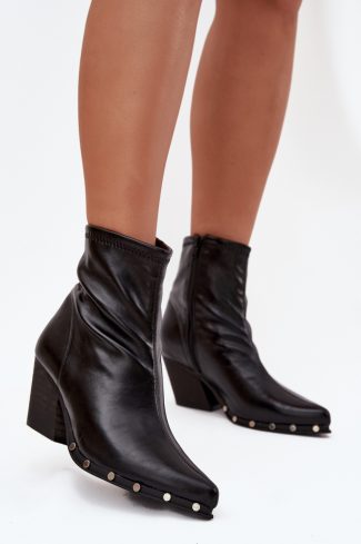 black Heel boots model 217499 Step in style