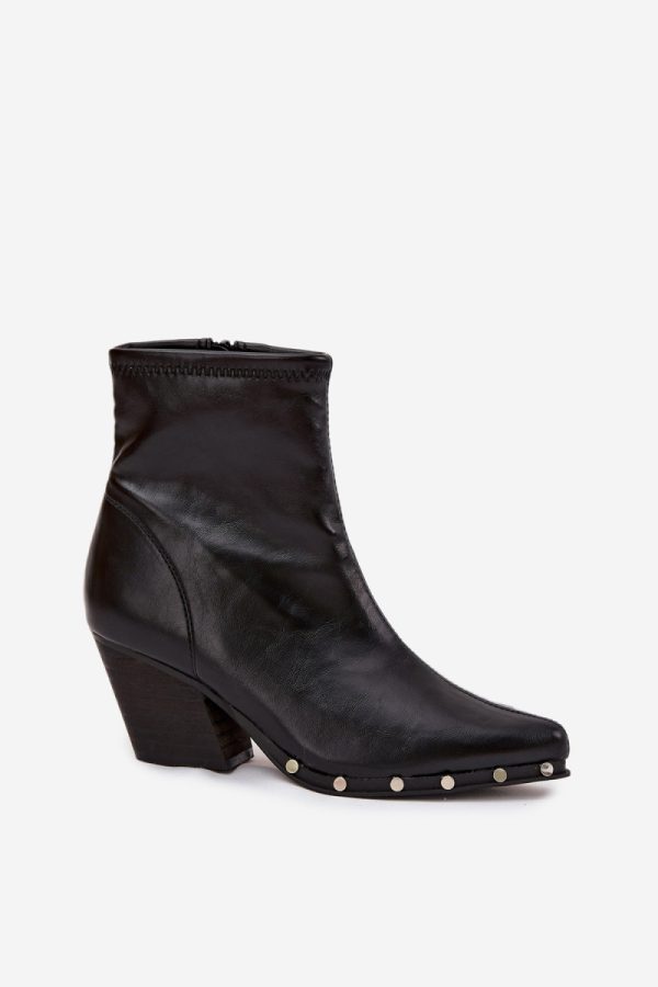 black Heel boots model 217499 Step in style