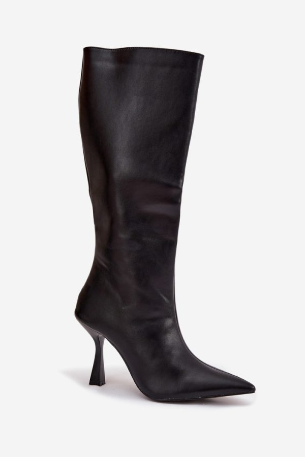black Heel boots model 217521 Step in style