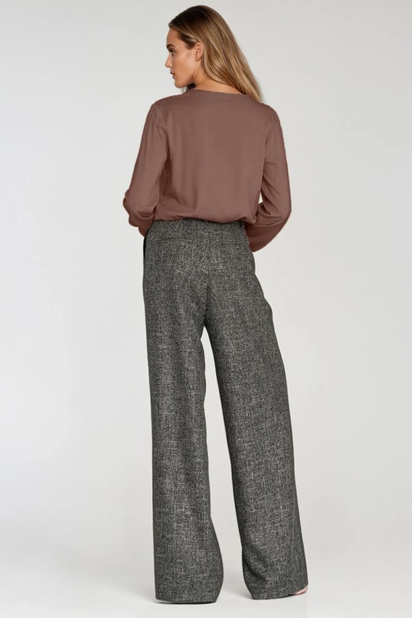 brown Blouse model 217581 Nife