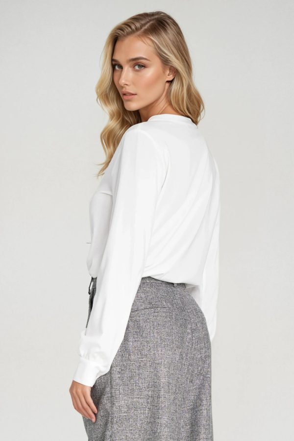 beige Blouse model 217582 Nife