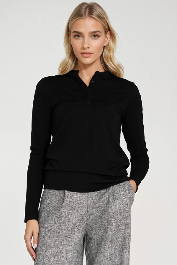 black Blouse model 217583 Nife