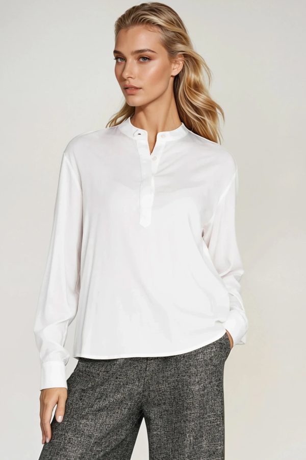 beige Blouse model 217584 Nife