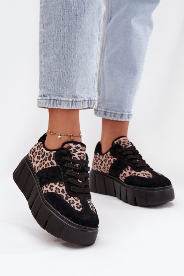 black Sport Shoes model 217699 Step in style