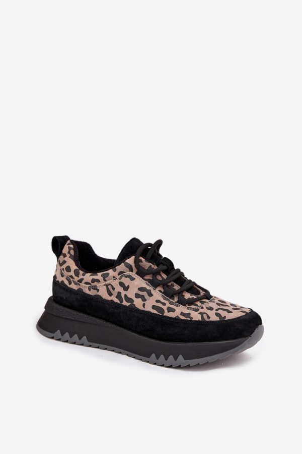 Black Sport Shoes in Women`s Athletic Shoes, Trainers, Sneakers with Fabric, Warmers, Footbed, Upper Height and Platform Height