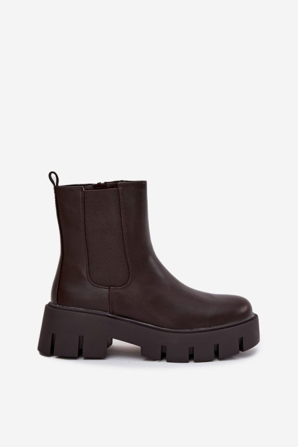 Brown Jodhpur Boot in Women`s Ankle Boots & Booties with Fabric, Warmers, Footbed, Upper Height and Heel Height