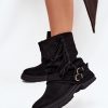 1092466.jpg Black Boots in Women`s Ankle Boots & Booties with Fabric, Warmers, Footbed, Upper Height and Heel Height