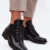 1092472.jpg Black Boots in Women`s Ankle Boots & Booties with Fabric, Warmers, Footbed, Upper Height and Heel Height