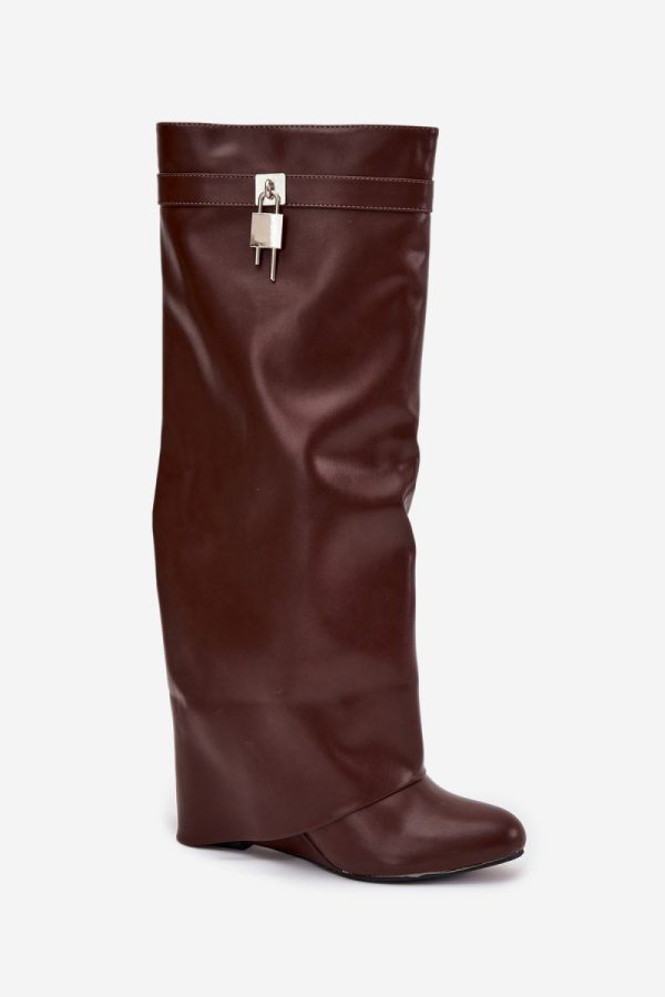 brown Buskin boots model 217756 Step in style