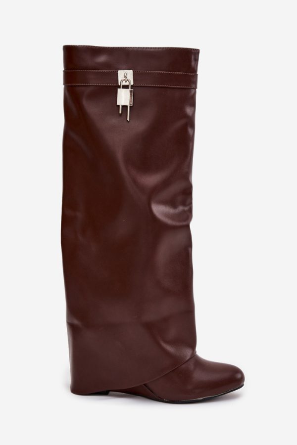 brown Buskin boots model 217756 Step in style