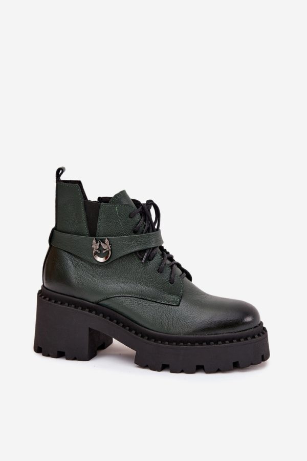 green Boots model 217798 Step in style