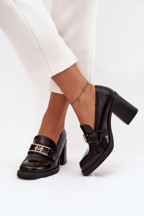 Brown Heeled Low Shoes in Women`s Ankle Boots & Booties with Fabric, Footbed, Upper Height and Heel Height