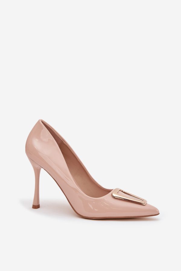 beige High heels model 217849 Step in style