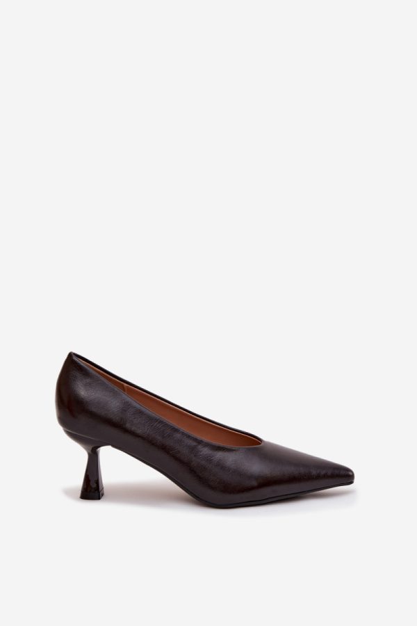 brown Heel pumps model 217852 Step in style