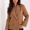 Brown Coat in Women`s Coats, Jackets with Polyester