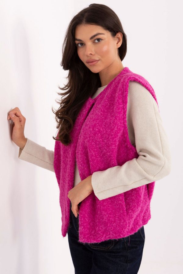 Violet Gilet in Women`s Coats, Jackets with Polyester