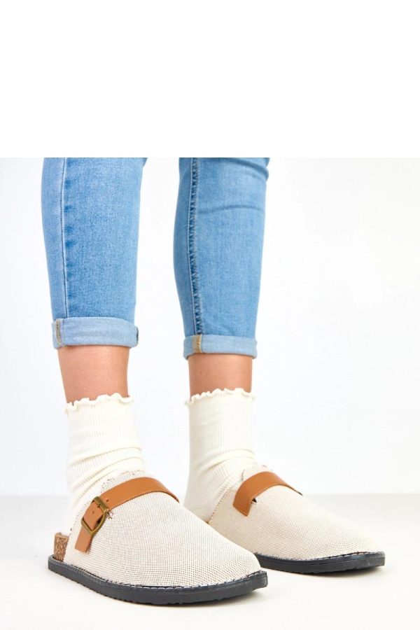 Brown Slippers in Slippers For Women with Fabric, Footbed and Platform Height