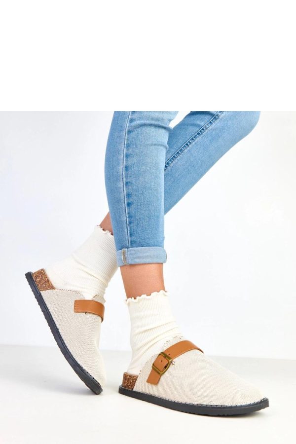 Brown Slippers in Slippers For Women with Fabric, Footbed and Platform Height
